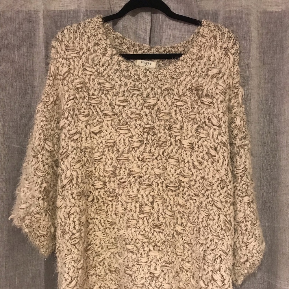 Cross Knit Sweater